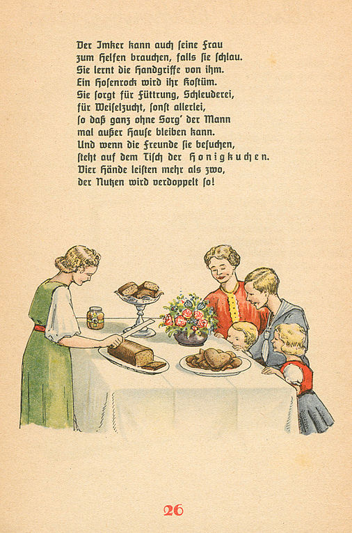Honigkuchen und Lebkuchen. In: Die lustige Bienenfibel