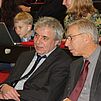 Dekan Prof. Porzelt, Präsident Prof. Hebel