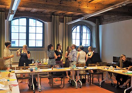 PUR-Mitglieder im Gespräch