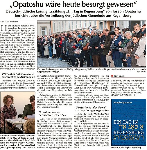 Reimann _hans Opatoshu Buchpr _sentation