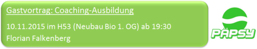 Coachingvortrag Ws1516