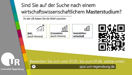 Master-Bewerbung möglich ab dem 01.05.