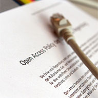Illustration: Ausschnitt aus dem Dokument "Open Access Policy"