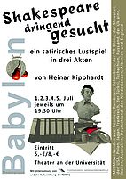 Plakat Shakespeare Neu Web