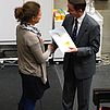 Verleihung des TAWO-Zertifikates an Daniela Weis