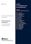 Buchcover Kühling / Späth : Der rechtliche Rahmen für einen Datenpool