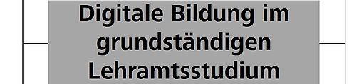 Digitale Bildung _ Berblick