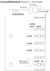 Skizze Lesesaal Informatik und Data Science