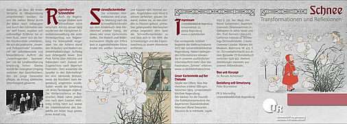 Flyer Weihnachtskarte