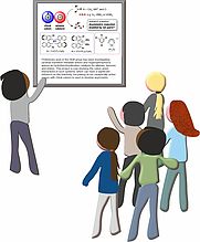 Students learning