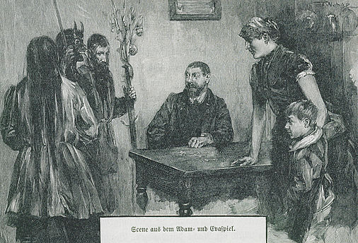 Böhmen Adam- und Evaspiel