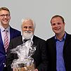 Prof. Schöttler mit Fachschaftsvertretern