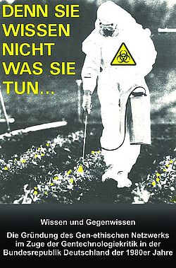 Das Bild zeigt einen Flyer und den Titel der Masterarbeit.