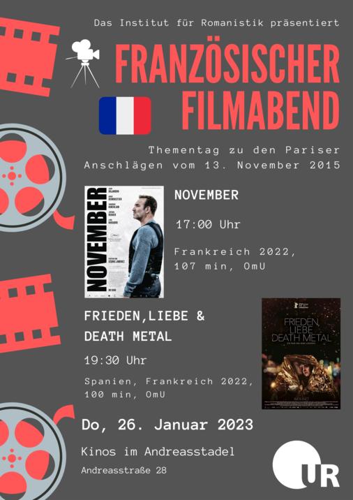 Plakat Französischer Filmabend