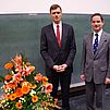 Vizepräsident Prof. Dr. Nikolaus Korber, Dekan Prof. Dr. Harald Buchinger