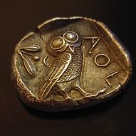 Tetradrachme mit Eule