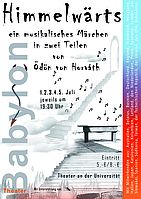 Plakat Himmelw _rts Neue Wolkenmo