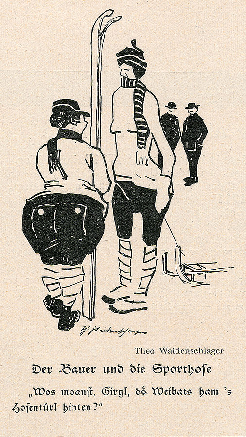 Der Bauer und die Sporthose