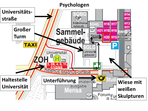 H20wegbeschreibung