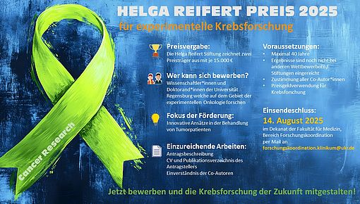Ausschreibung Helga Reifert Preis