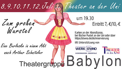 Werbung Theatergruppe Babylon