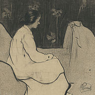 Beside the cradle von Pichot Gironés, Ramon - National Museum of Art of Catalonia, Spain - CC BY-NC-ND. https://www.europeana.eu/item/2026117/Partage_Plus_ProvidedCHO_Museu_Nacional_d_Art_de_Catalunya_002263_D