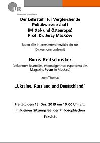 Plakat Reitschuster 2019
