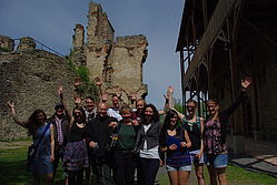 Gruppenfoto Burg Kosumberk