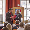Consul General Bill E. Moeller and Prof. Udo Hebel. Conference Opening.