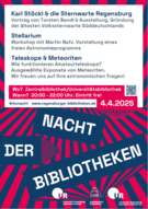 Ein Blick in Sterne und Geschichte - die Volkssternwarte Regensburg und das Erbe Karl Stöckls