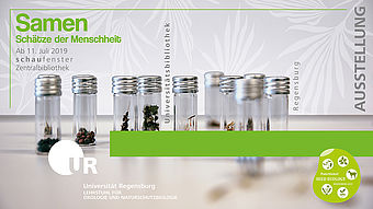Grafik, Samen, Glasröhrchen