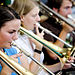 Posaunistinnen des Uni Jazz Orchester