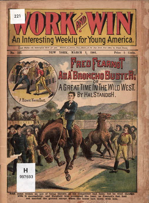 Titelblatt Hal Standish: Fred Fearnot as a 