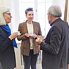 Silke Berdux, Rebecca Wolf und Christoph Meinel