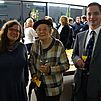 Dr. Julia Lis, Stifterin Mathilde Hellmich, Dekan Prof. Buchinger