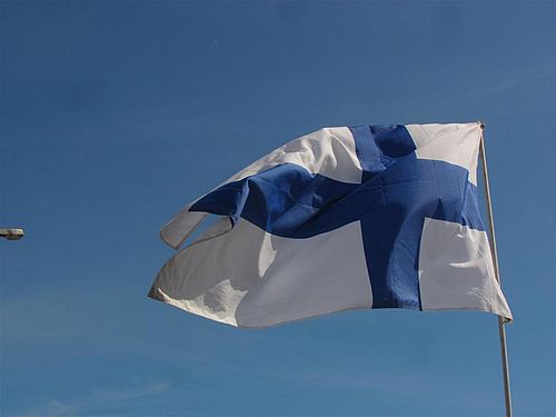 Finnische Flagge