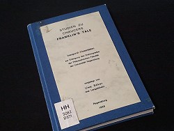 Erste Doktorarbeit