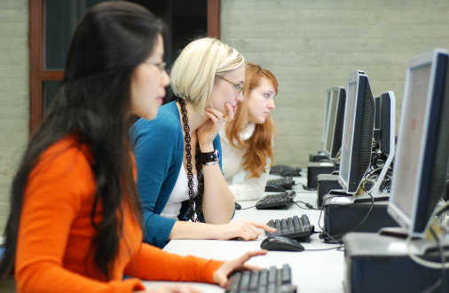 Students in E-examinations