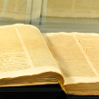 Buch auf Scanner