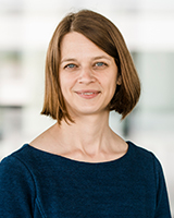 Porträtfoto von Frau Scheid