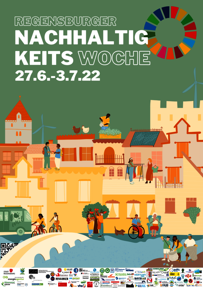 Plakat Nachhaltigkeitswoche 2022 (öffnet Vergrößerung des Bildes)