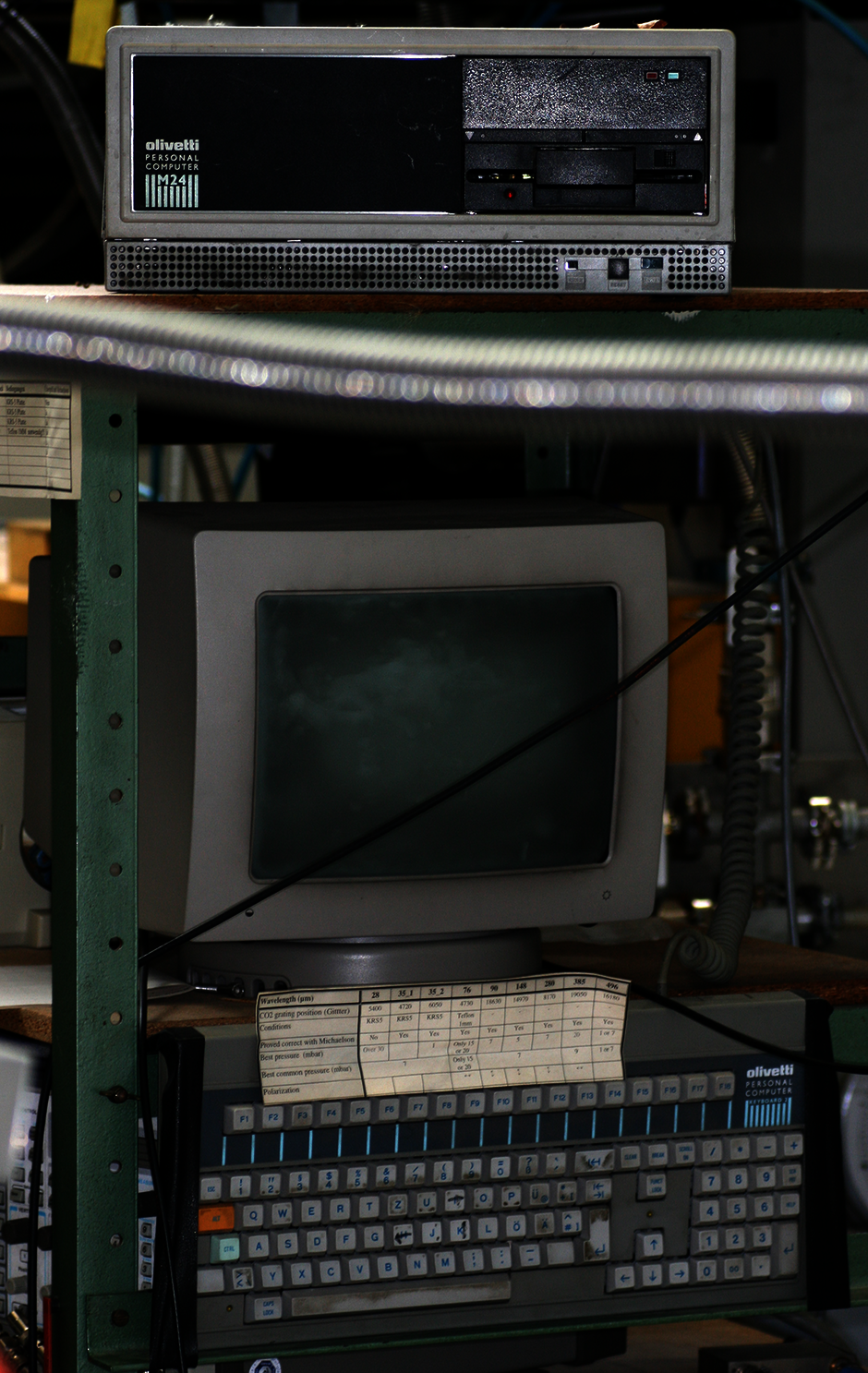 Olivetti M24 in the lab