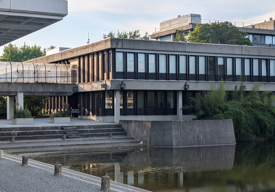 Exterior view of Computer Center