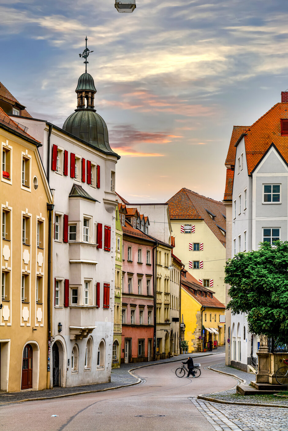 Die Regensburger Innenstadt
